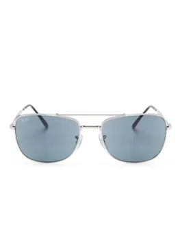Солнцезащитные очки-авиаторы Ray-Ban, серебряный