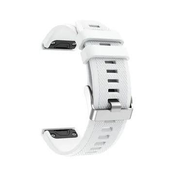Быстросъемный силиконовый ремешок 22 мм для Garmin Fenix 5 6 7, ремешок для умных часов Garmin Instinct 2 Forerunner 935 945 чёрный