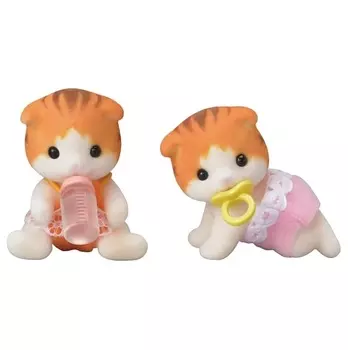 Набор Sylvanian Families – Рыженькие котята-двойняшки