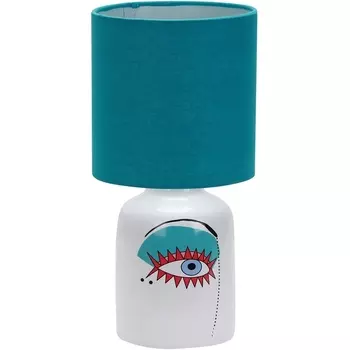 Интерьерная настольная лампа 10176/L Blue Escada