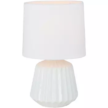 Интерьерная настольная лампа 10219/T Escada White