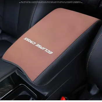 Для Mitsubishi Eclipse Cross 2018 подлокотник, защитный чехол из искусственной кожи, аксессуары для украшения интерьера красный