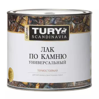 лак органосиликатный TURY по камню 1,7кг, арт.T1-00006117