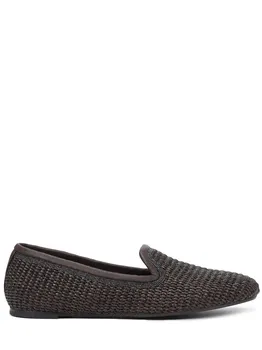 Лоферы из рафии BRUNELLO CUCINELLI