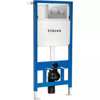 Инсталляция для унитаза Vincea VIS-601 с клавишей хром