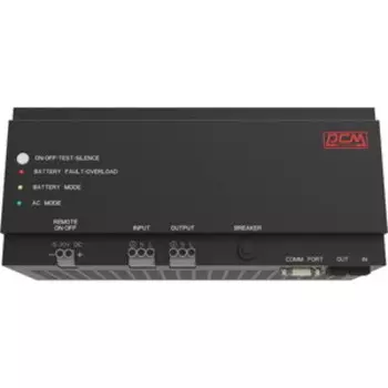 Источник бесперебойного питания PowerCom DRU-850 510Вт 850ВА черный (DRU-850)