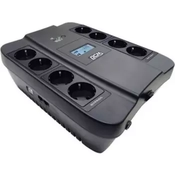 Источник бесперебойного питания PowerCom Spider SPD-750U LCD USB 450Вт 750ВА черный (SPD-750U LCD USB)
