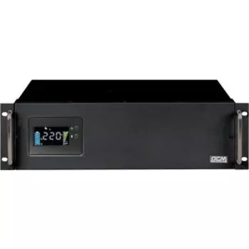 ИБП PowerCom King Pro RM KIN-3000AP LCD 1800Вт 3000ВА черный