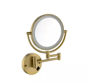 Косметическое зеркало Timo Saona 13376/17 золото матовое