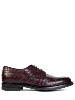 Дерби из кожи крокодила BRIONI