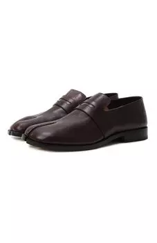 Кожаные пенни-лоферы Tabi City Maison Margiela