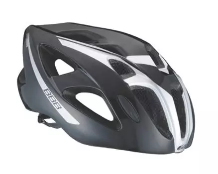 Шлем велосипедный BBB helmet Kite L, размер L, черно-серебристый, BHE-33