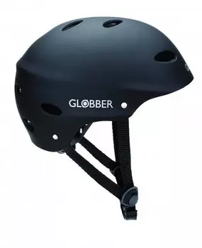 Шлем велосипедный Globber ADULT, черный (Размер: M (57-59см) )