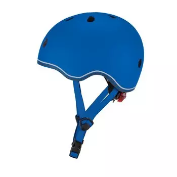 Шлем велосипедный Globber GO UP LIGHTS, детский, синий, 506-100 (Размер: XXS/XS (45-51CM))