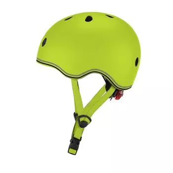 Шлем велосипедный Globber GO UP LIGHTS, детский, зеленый, 506-106 (Размер: XXS/XS (45-51CM))
