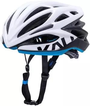 Шлем велосипедный KALI LOKA ШОССЕ/ROAD,CF, 21 отверстие, Mat Wht/Blk/Blu