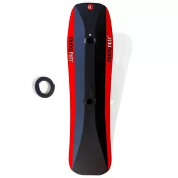 Щиток на раму Mucky Nutz Gut Fender, красный, MN0076