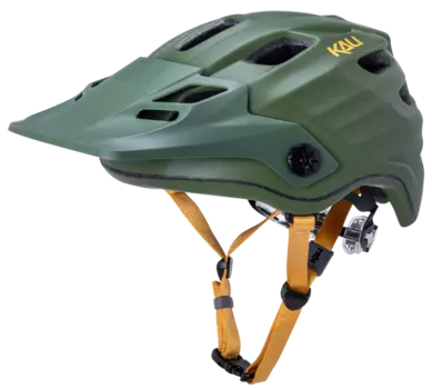 Шлем велосипедный KALI MAYA 2.0 ENDURO/MTB, LDL, CF+, 12 отверстий, Mat Khk/Ylw