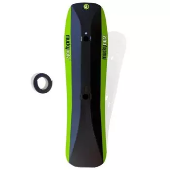 Щиток на раму Mucky Nutz Gut Fender, зеленый, MN0078