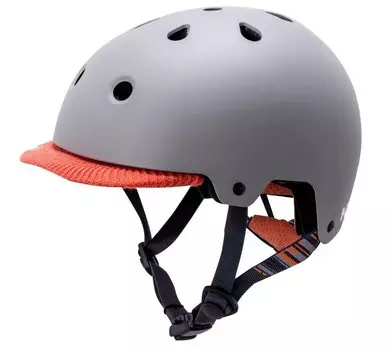 Шлем велосипедный KALI URBAN/BMX SAHA, серый 2019