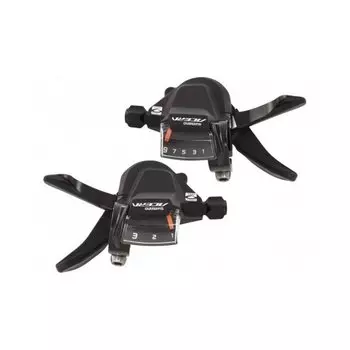 Шифтер Shimano Acera M3000, левый/правый, 3x9 скорости, черный, ESLM3000PA3