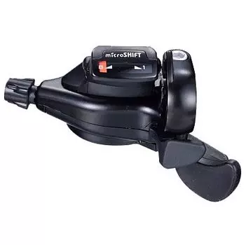 Шифтер велосипедный MICROSHIFT TS71-8R, правый, 8 скоростей, трос 2050 мм, 590126