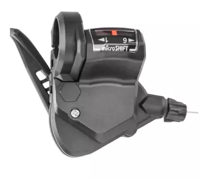 Шифтер велосипедный Microshift TS-38, 6 скоростей, черный, 1SL1TS386001