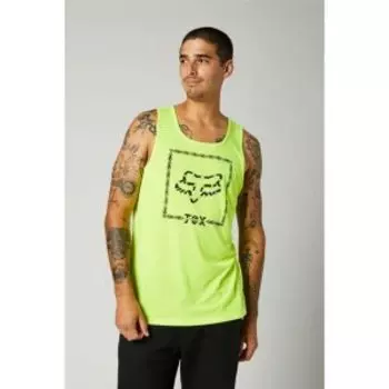 Майка велосипедная Fox Cell Block Tech Tank, Flow Yellow, 2021
