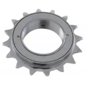 Кассета-трещотка VENTURA, 1 скорость, Singlespeed, 1/2x1/8", 18Т, резьба BSA, серебристый, (5-700138), 5-700172