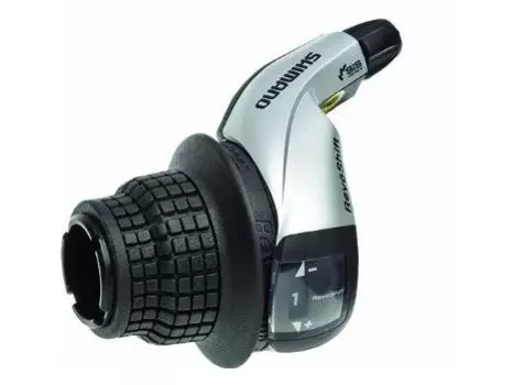Шифтер велосипедный Shimano Tourney, RS45, левый, 3 скорости, трос 1800мм, ASLRS45LSAT