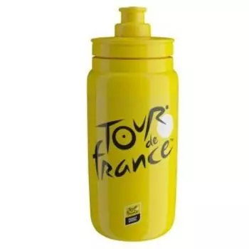 Фляга велосипедная ELITE Fly TOUR DE FRANCE, 550 мл, желтый, EL01604598