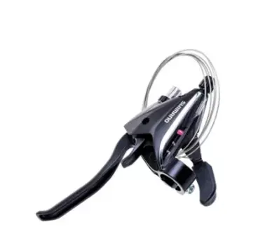 Шифтеры SHIMANO ACERA ST-EF65-3L, 3 скорости, 22,2 мм, black/silver, ASTEF654LVSBL