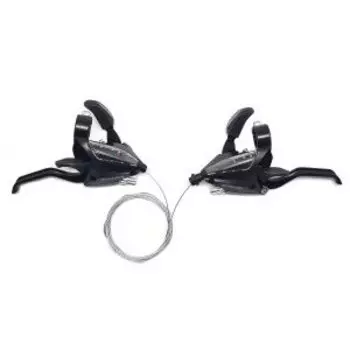 Шифтеры TBS KD-500 3+7 скоростей с торм. ручками, KD-500 3x7s