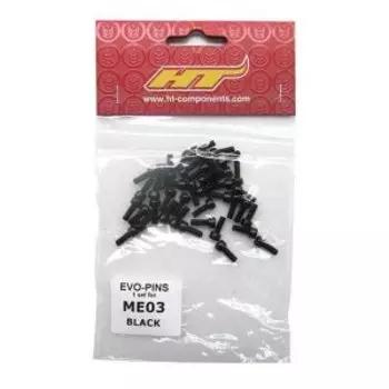 Шипы к велопедалям HT Steel Pins AE03/ME03, черный, 1363HT100011