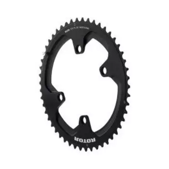 Звезда велосипедная передняя Rotor, BCD110X4, Outer, 50t(34), Black, C01-516-11010-0