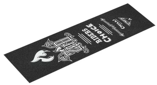 Шкурка для самоката Chilli, Griptape Zero/Zero V2 Black/White, 2021, CEG0014