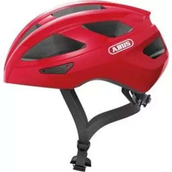 Шлем ABUS Macator, с регулировкой, 13 отв, сетка от насекомых, красный, 05-0087223