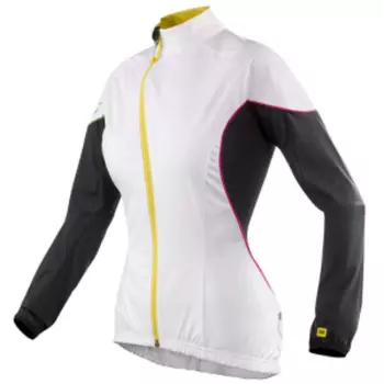 Куртка велосипедная MAVIC BELLISSIMA, женская, бело-черная, 327877