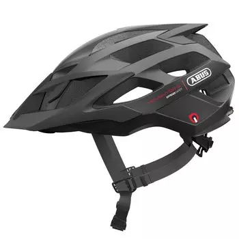 Шлем ABUS MTB Moventor QUIN (с датчиком удара) 12 вент. отв. микрорегулировка размера, черный, 05-0087303 (Размер: M (52-57) цвет: черный)