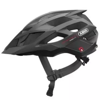 Шлем ABUS MTB Moventor QUIN (с датчиком удара) 12 вент. отв. микрорегулировка размера, черный, 05-0087303