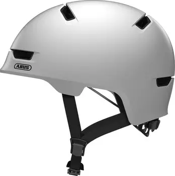 Шлем ABUS Scraper 3.0, M(54-58см) с регулируемой Lifestyle, 450гр, 8 отв, polar matt белый, 05-0081768