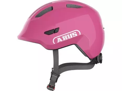 Шлем ABUS Smiley 3.0 детский с регулировкой, 8 отв, сетка от насекомых, розовый, 05-0067271