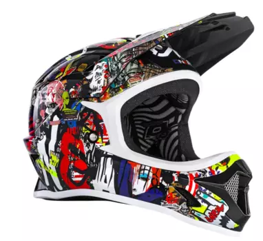 Шлем O'Neal BACKFLIP Helmet RANCID V.25 black/white, 0500-293