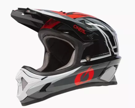 Шлем O'Neal SONUS SPLIT V.23 gray/red, S (55/56 cm), 0481-092