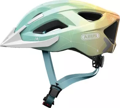 Шлем велосипедный Abus Aduro 2.0, blue art, 2021