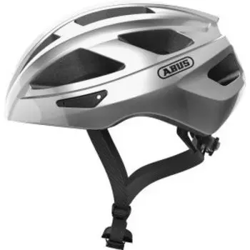 Шлем велосипедный ABUS Macator, gleam silver, 2020, 05-0087220