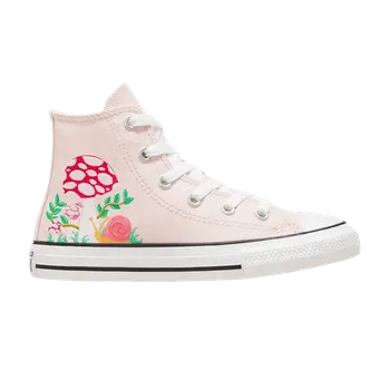 Кроссовки Converse Chuck Taylor All Star High PS Embroidered Mushroom, розовый