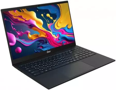 Ноутбук iRu Калибр 15ЕС5 1898645 i5-1135G7/8GB/512GB SSD/Iris Xe Graphics/15.6" IPS FHD/WiFi/BT/Cam/noOS/black