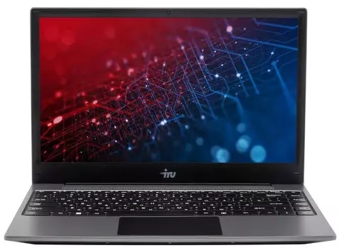 Ноутбук iRu Tactio 14RLH 2084783 Ryzen 5 7430U/8GB/256GB SSD/Radeon Graphics/14" IPS FHD/WiFi/BT/Cam/Win11Pro/grey