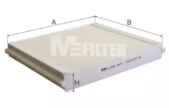 Салонный фильтр MFILTER K 977 NISSAN Almera N16 1.5/1.8/1.5DCi/2.2DCi 00>